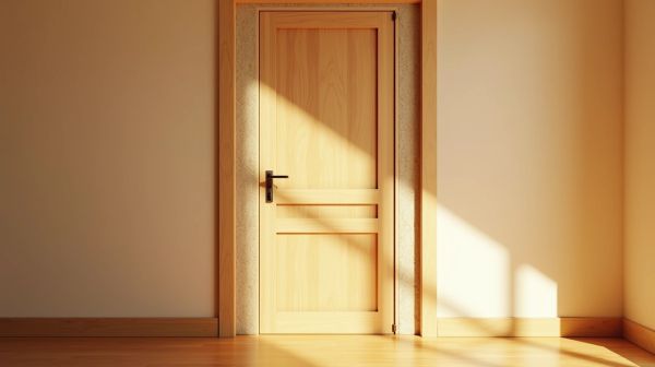Insulation efficace avec une bande isolante pour porte